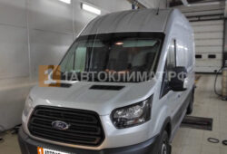 Установка автономного воздушного отопителя ПЛАНАР 2Д-12 (2 кВт) в кабину грузового Ford Transit Van
