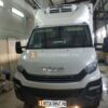 Установка в фургон рефрижератора Iveco Daily воздушного отопителя ПЛАНАР 44Д-12-GP ( 4 кВт)