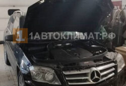 Mercedes-Benz GLK-Класс 220 CD установка предпускового подогревателя Webasto Thermo Top Evo Comfort дизель, 12В на ПТО ПУЛЬСАН