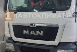 MAN грузовик установка воздушного отопителя ПЛАНАР 2Д-24 (2 кВт) на ПТО ПУЛЬСАН